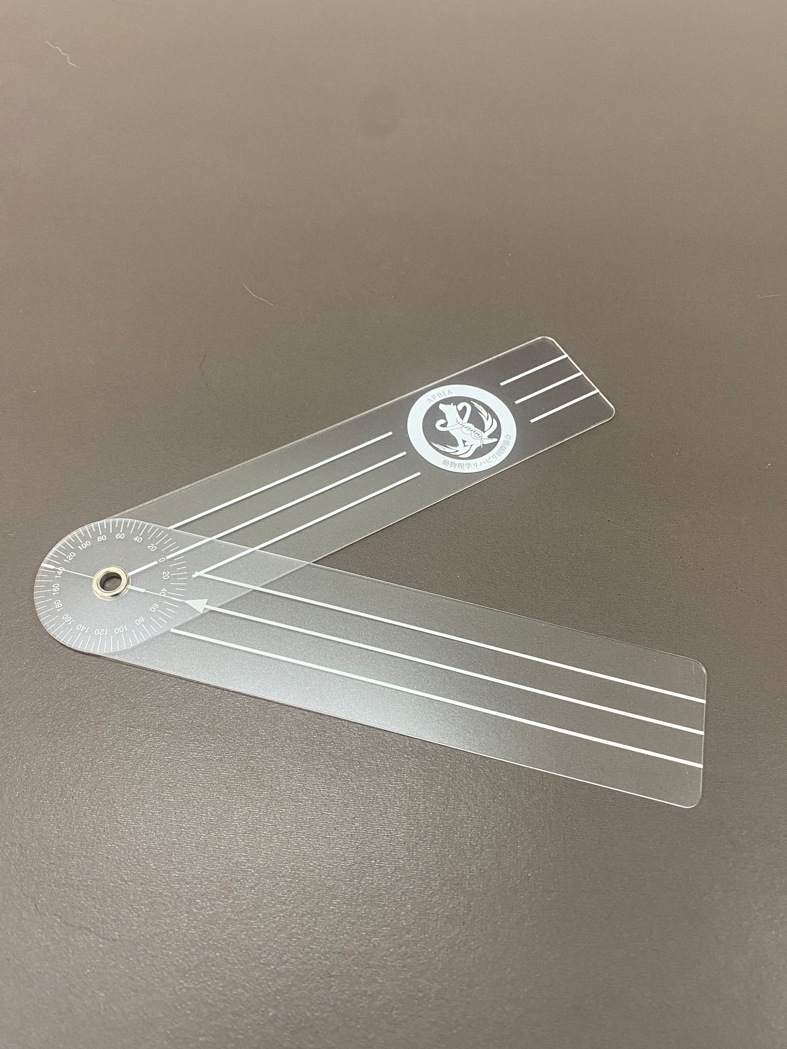 【美品】関節角度計　ステンレス製　東大型　リハビリ　置物　インテリア　A1488 関節角度計測器 白 – 動物理学リハビリ国際協会 APRIA